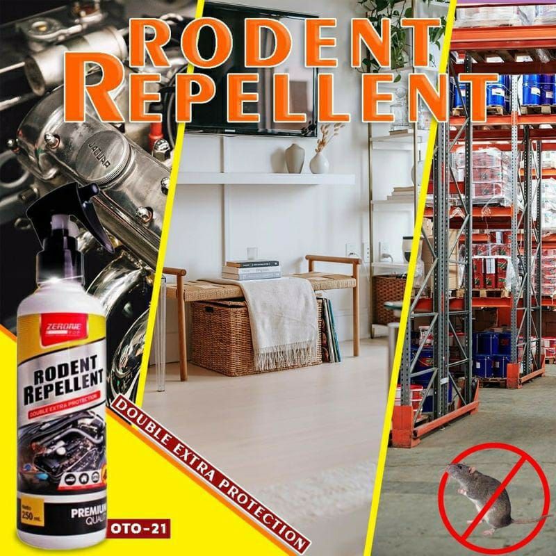 ZERONE RODENT RAPPELENT OBAT PENGUSIR TIKUS PADA MESIN MOBIL ,RUMAH, GUDANG MURAH BERKUALITAS SUPER