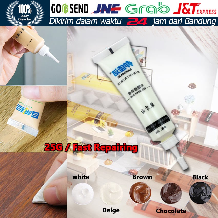 Mebel Refinishing Kayu Pintu Perbaikan Lantai Cream Cat Kayu Lubang Perbaikan Awal Bahan Cat