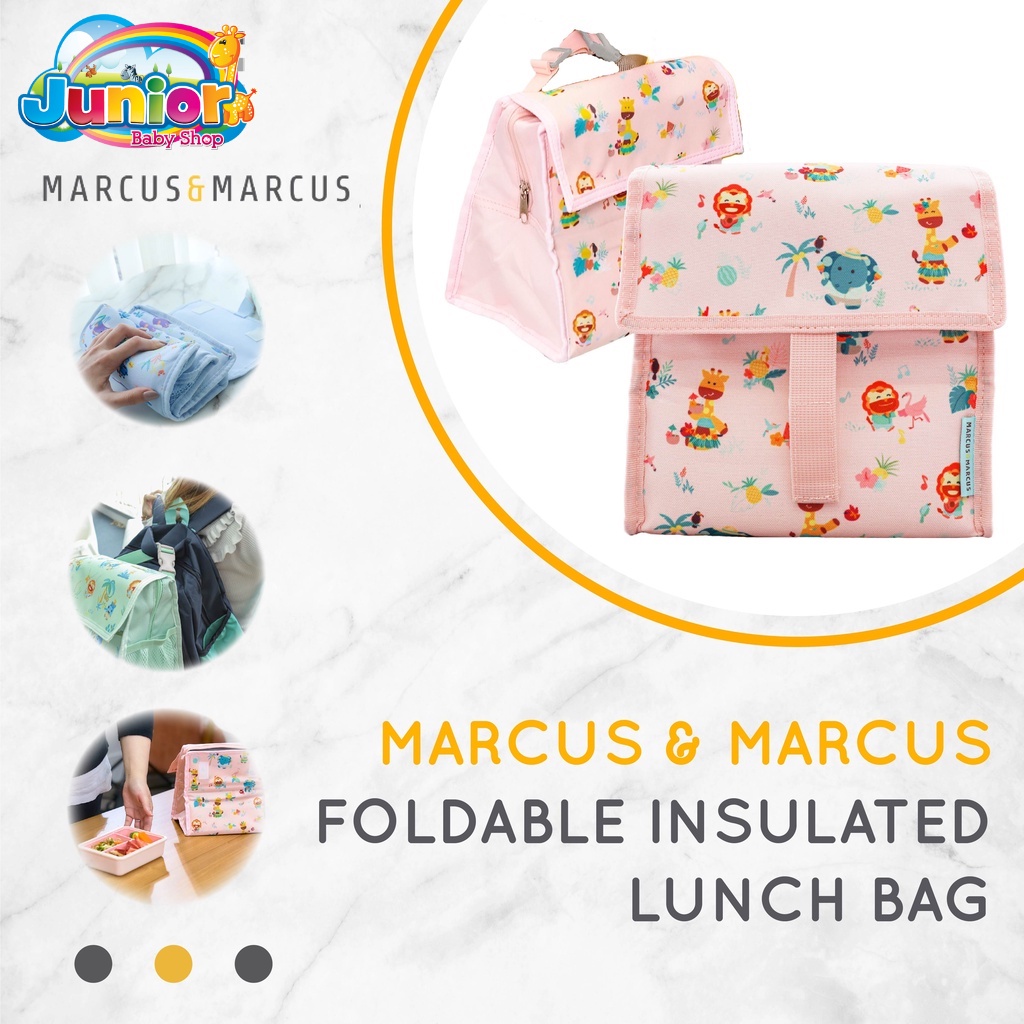 Marcus&amp;Marcus Foldable Insulated Lunch Bag