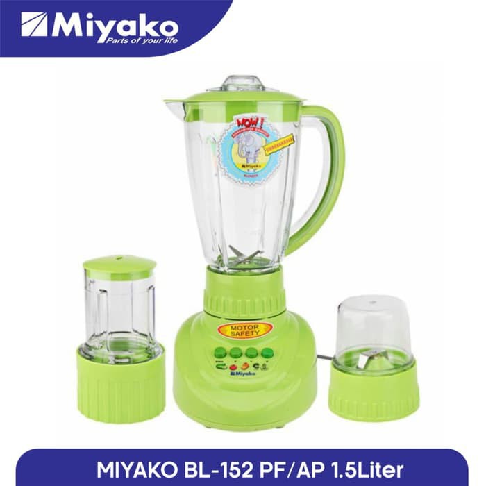 Miyako Blender Plastik BL-152 PF/AP (3 in 1)