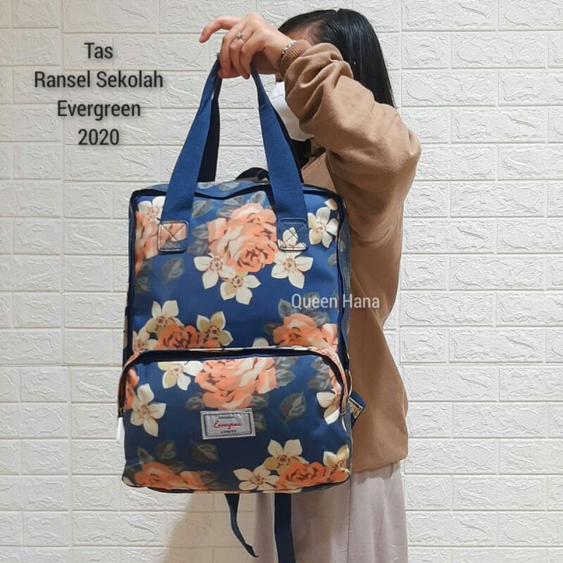 TAS EVERGREEN / TAS RANSEL SEKOLAH /TAS ANAK REMAJA