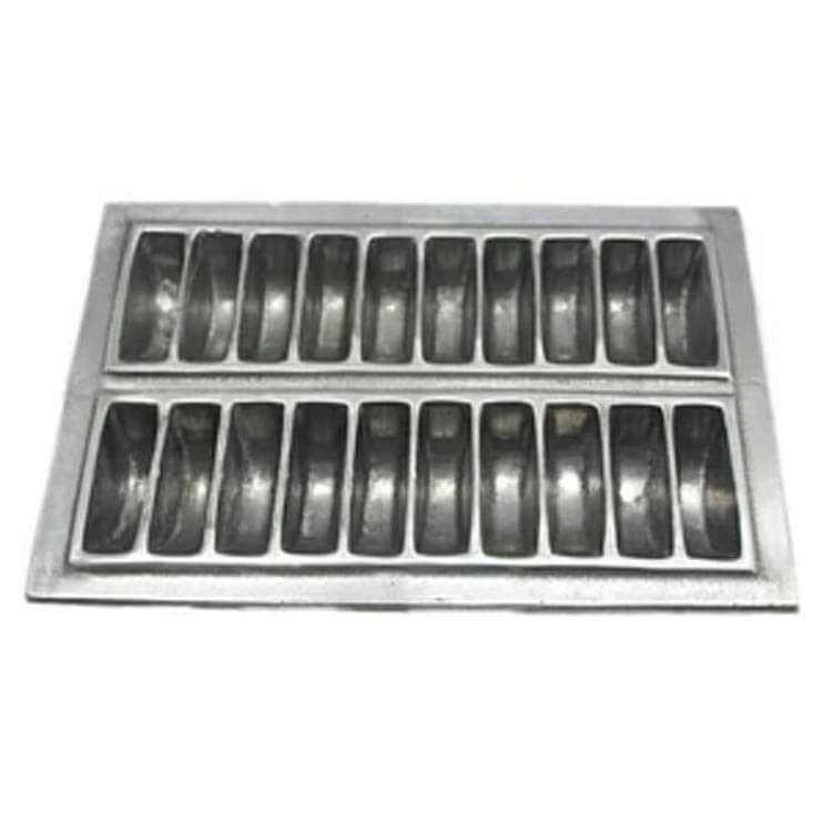 Cetakan Kue Pancong Pukis Bandros 20 Lubang 20 Pcs Loyang Aluminium