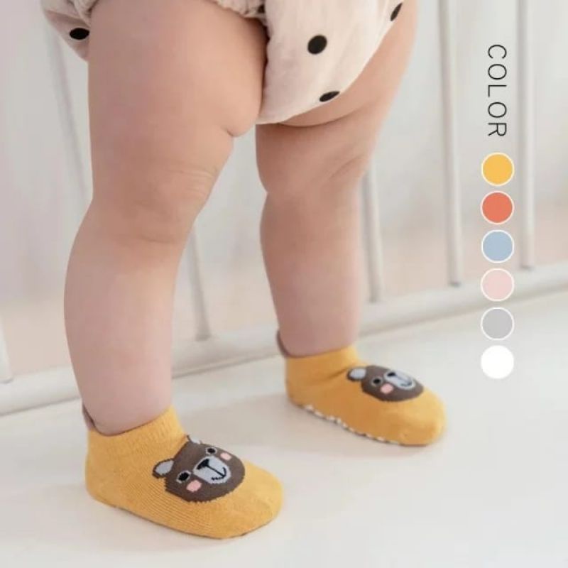 Kaos kaki anak bahan katun motif kartun