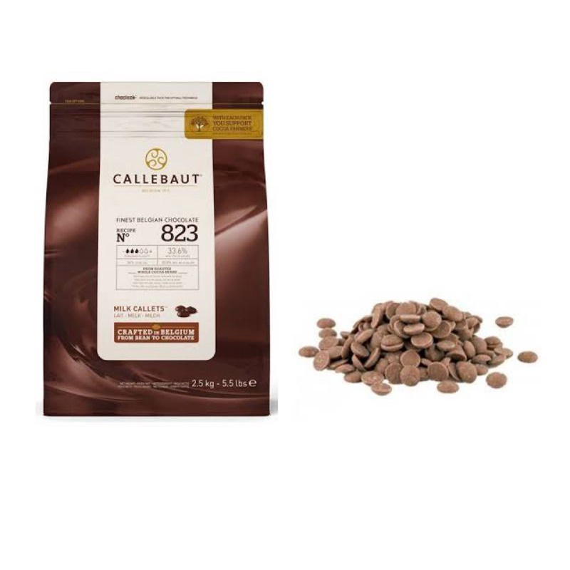 

Callebaut Milk 823 (33,6%) per 100gr