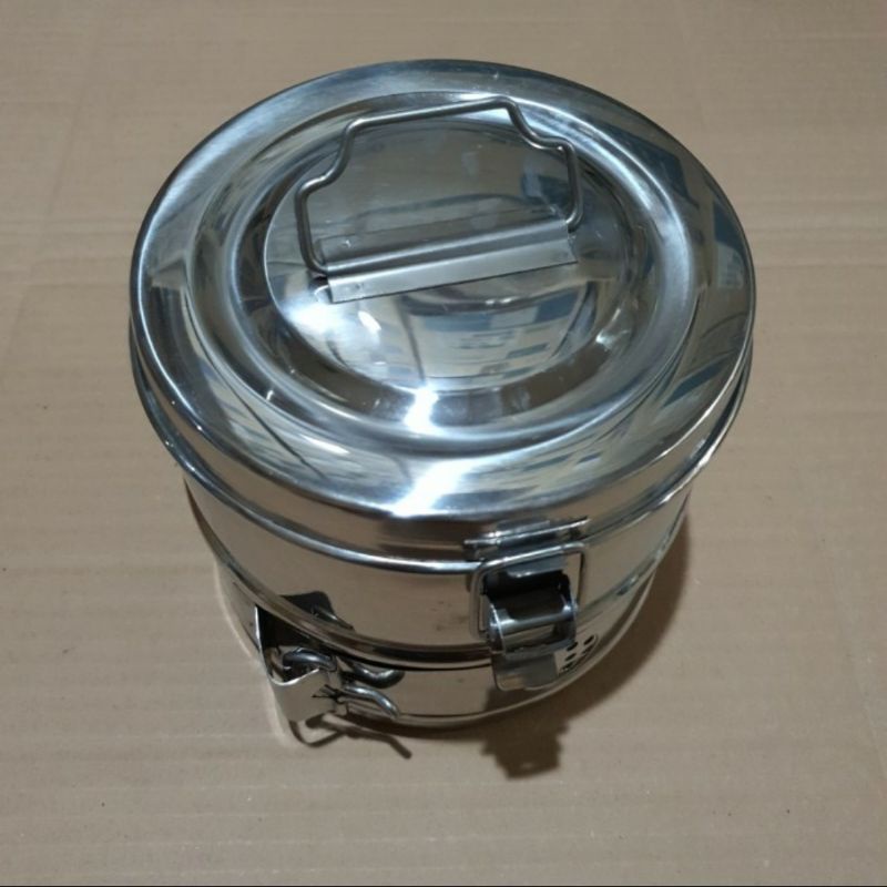 Tromol Kasa Steril 15 cm Dressing Drum