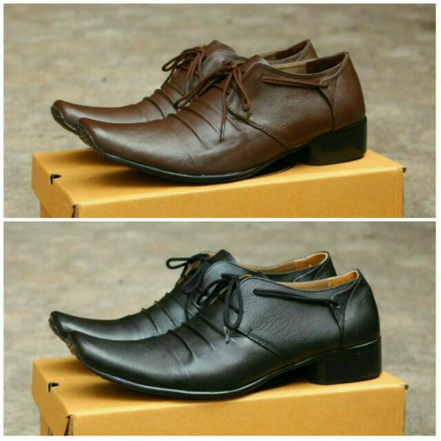 Sepatu formal pria pantofel wrincle original cevany