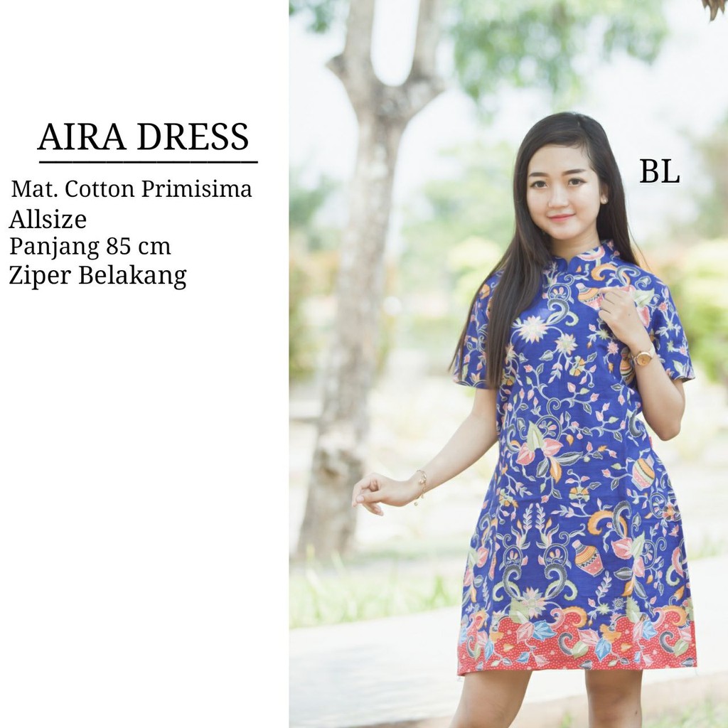 GROSIR BATIK AIRA DRESS