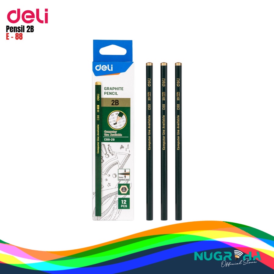 

PENSIL 2B DELI EC 88