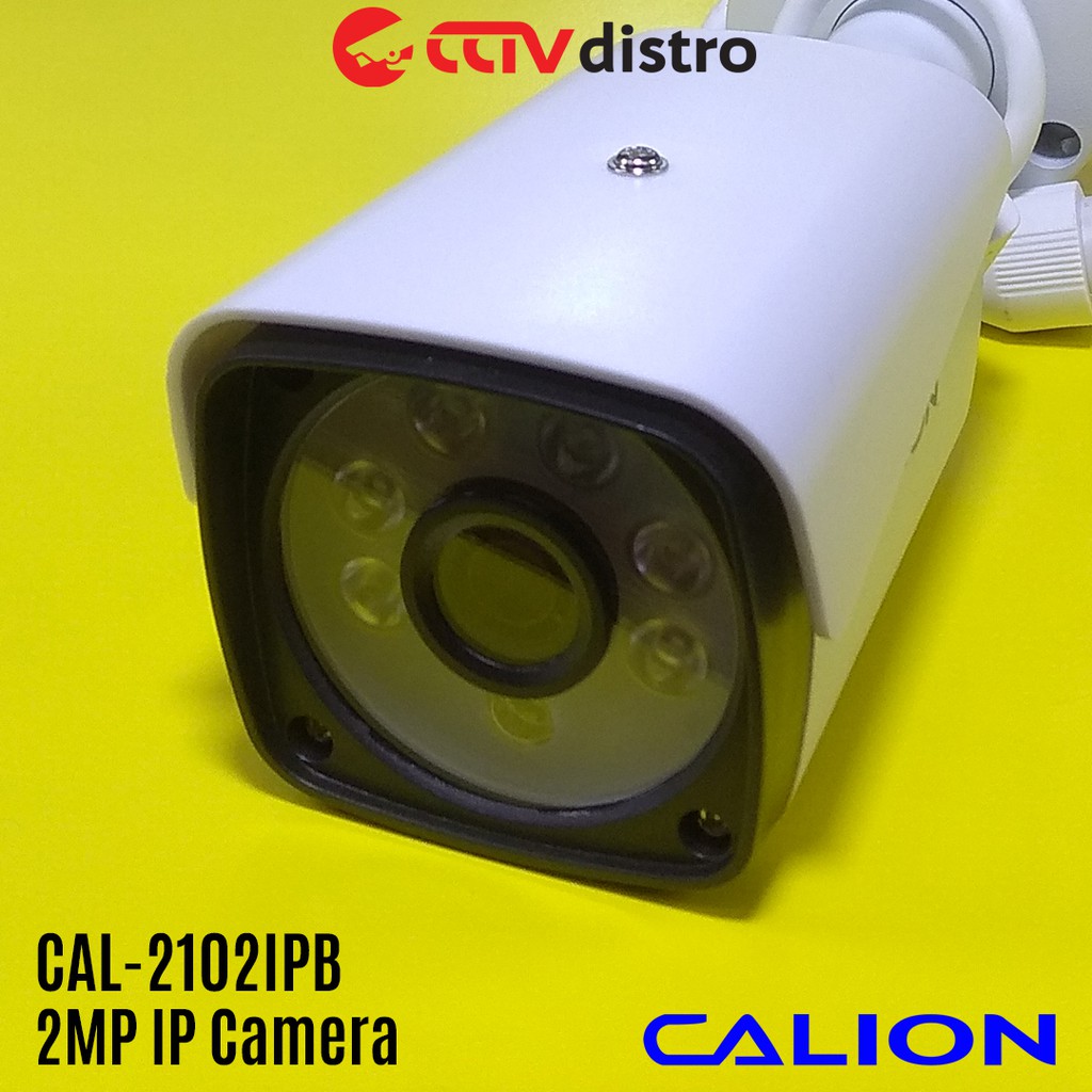 CCTV IP Camera Outdoor 2MP Full HD 1080P Infrared Night Vision &amp; PoE | Calion CAL-2102IPB