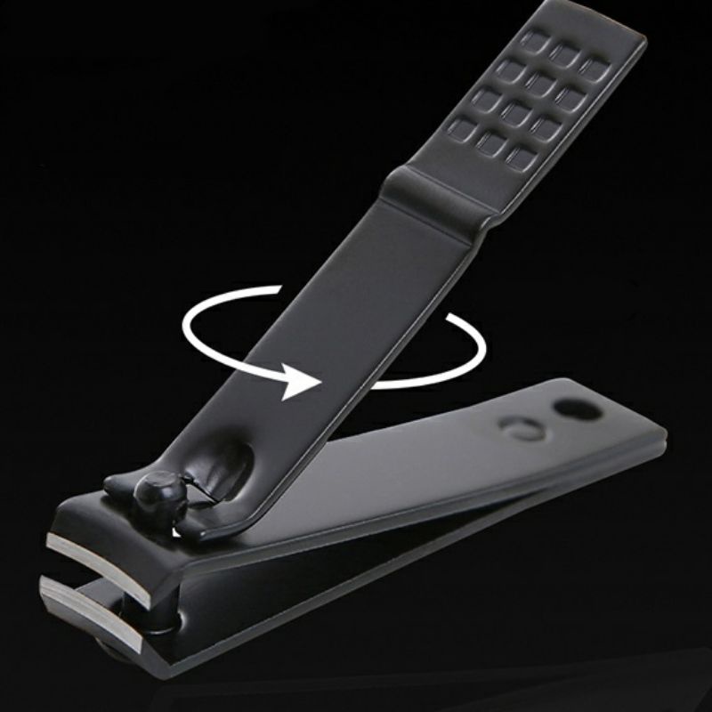 Gunting Kuku Hitam Elegan Made in Japan / Gunting Kuku Stainless Steel