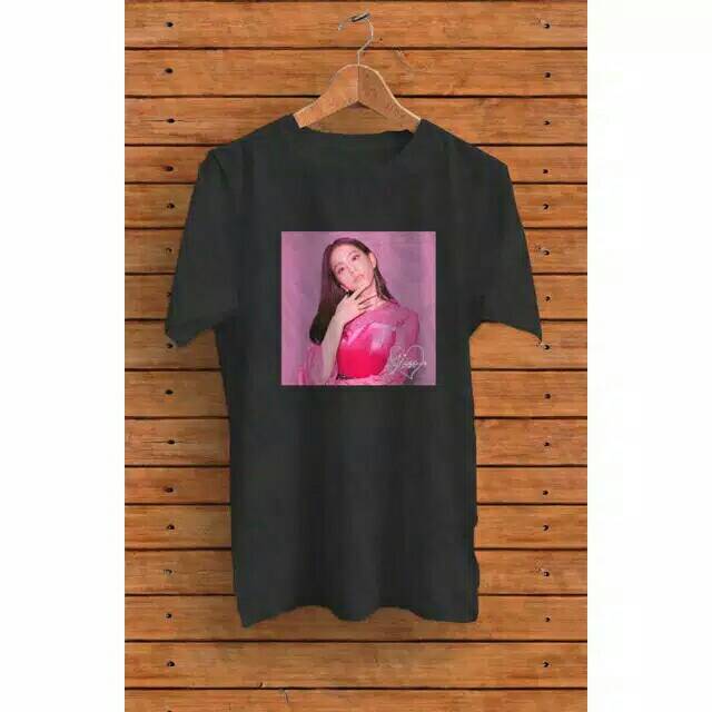 KAOS JISOO BLACKPINK LENGAN PANJANG WARNA HITAM