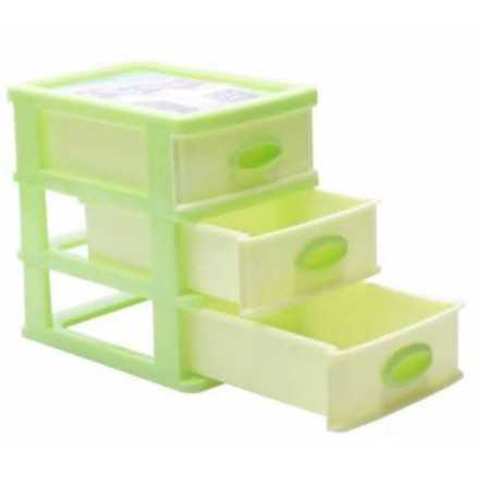 LACI MINI CONTAINER SUSUN 3 SHINPO 363-3 / BOX TEMPAT PENYIMPANAN BARANG SERBAGUNA