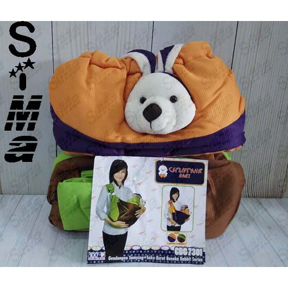 Gendongan Samping Saku Kerut Boneka Rabit Cintaka CBG7301 CBG 7301