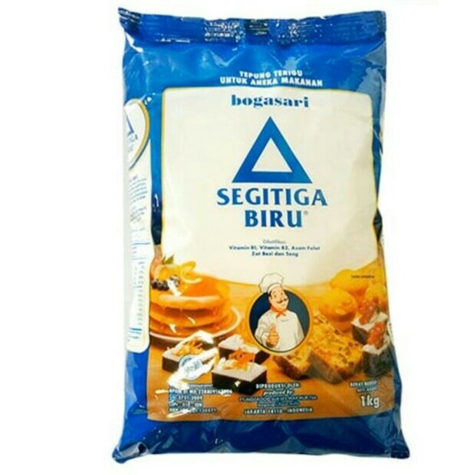 

Tepung Terigu Segitiga Biru Premium 1 kg