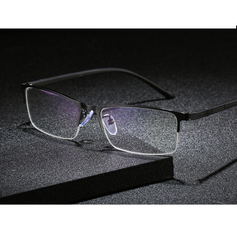 【0-500°Kacamata Myopia Anti Radiasi Model Power Lensa Bulat Untuk Pria