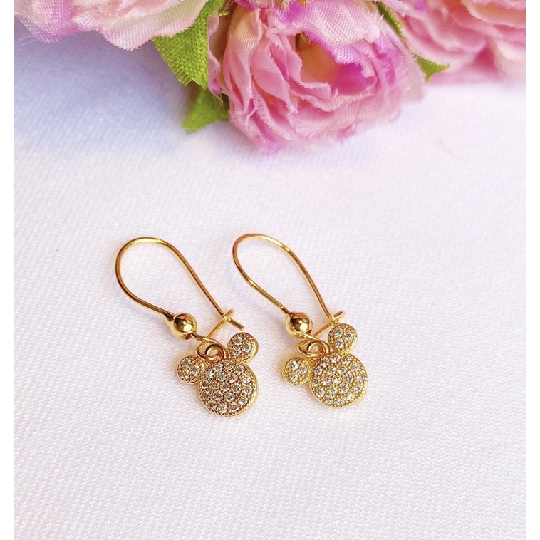 Anting Anak / Dewasa Mickey Kristal