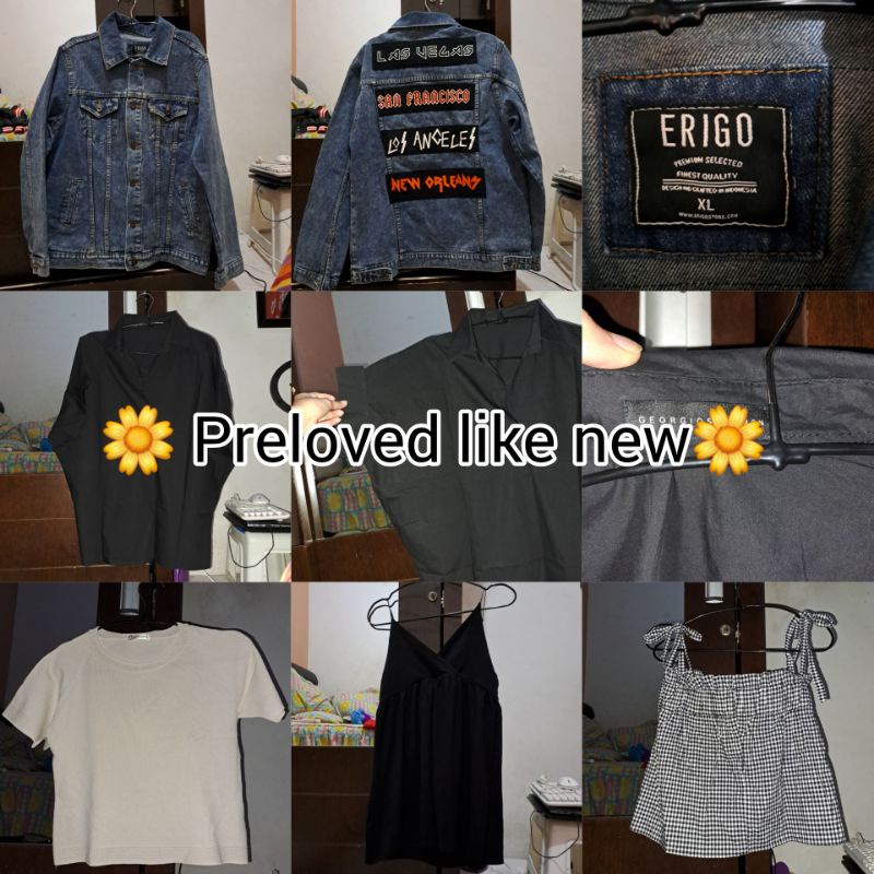 Preloved Jaket Denim Erigo Original