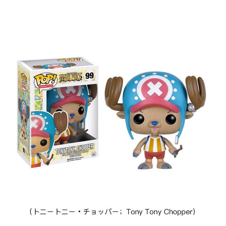 Funko pop Mainan Action figure Karakter anime ONE PIECE Zoro Luffy Law chopper