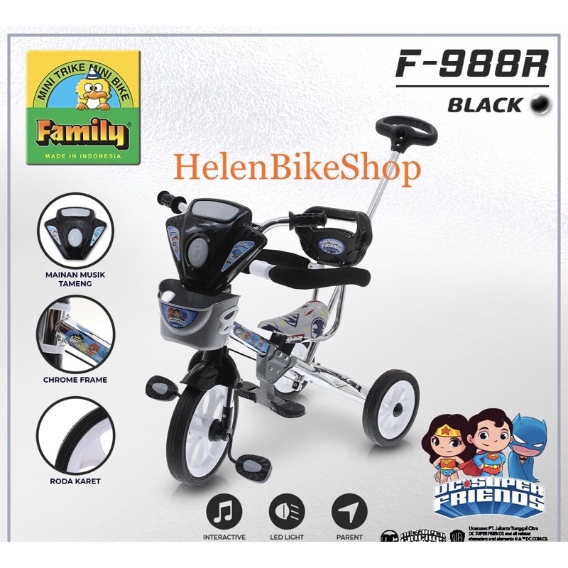 Sepeda roda 3 family F988L(Khusus Ekspedisi)