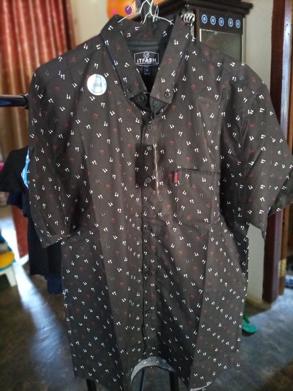 Grosir Trolistore Kemeja Batik Pria Motif Baron Kukup Pjg Lengan Panjang Seragam Batik Cowok Pria