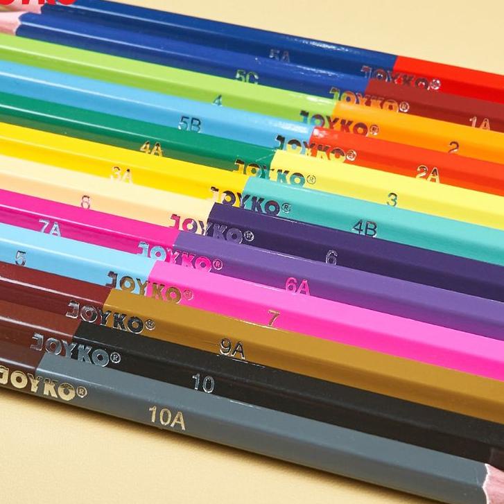 

<TiB ✮> Joyko Bi- Isi 12 Color Pencil duo color 2 warna ||Buruan serbuu