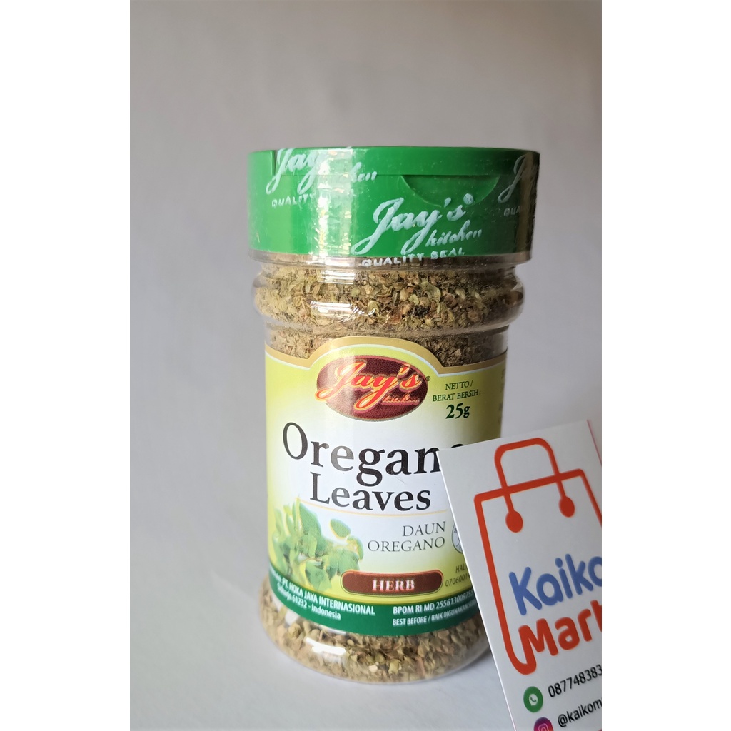 

Jay's Origano Leaves - Daun Origano 25Gr