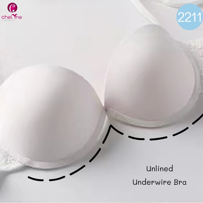 BH Chelyne Seamless Premium 2211 Push-Up Breathable T-Shirt Bra dengan NON-SLIP DESIGN