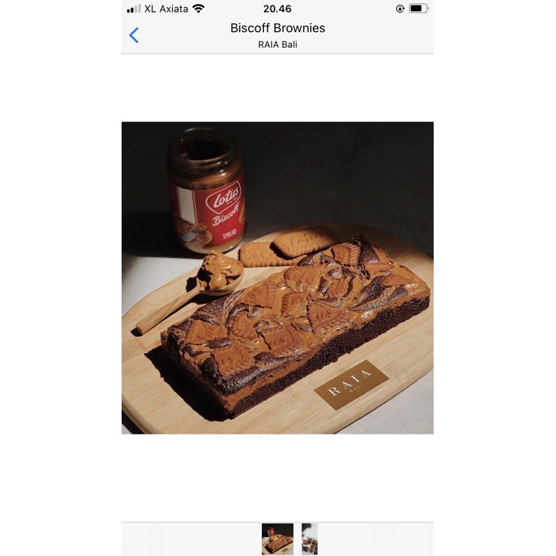 

RAIA Biscoff Brownies