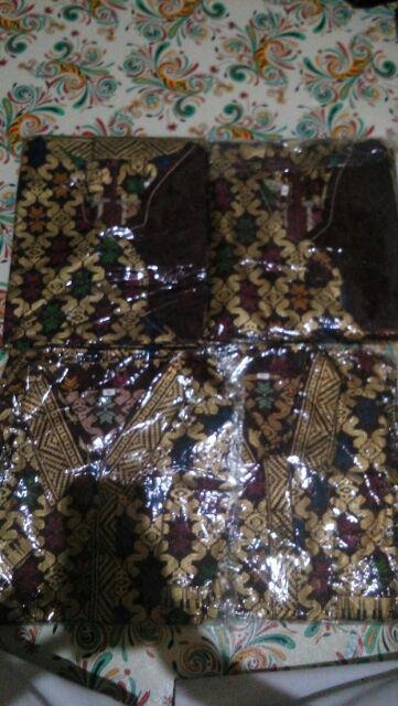 Qnunbatik Sarimbit/couple Batik Rok N Blus Thalita Prodo Maroon
