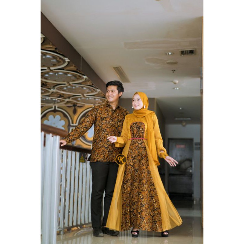 BATIK COUPLE GAMIS BROKAT BATIK COUPLE KONDANGAN GAMIS KONDANGAN GAMIS RAMADHAN