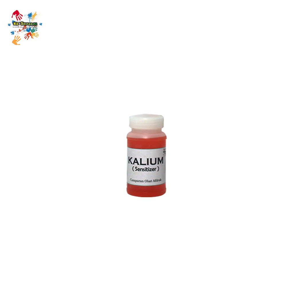 SENSITIZER KALIUM 100gram campuran obat afdruk super x