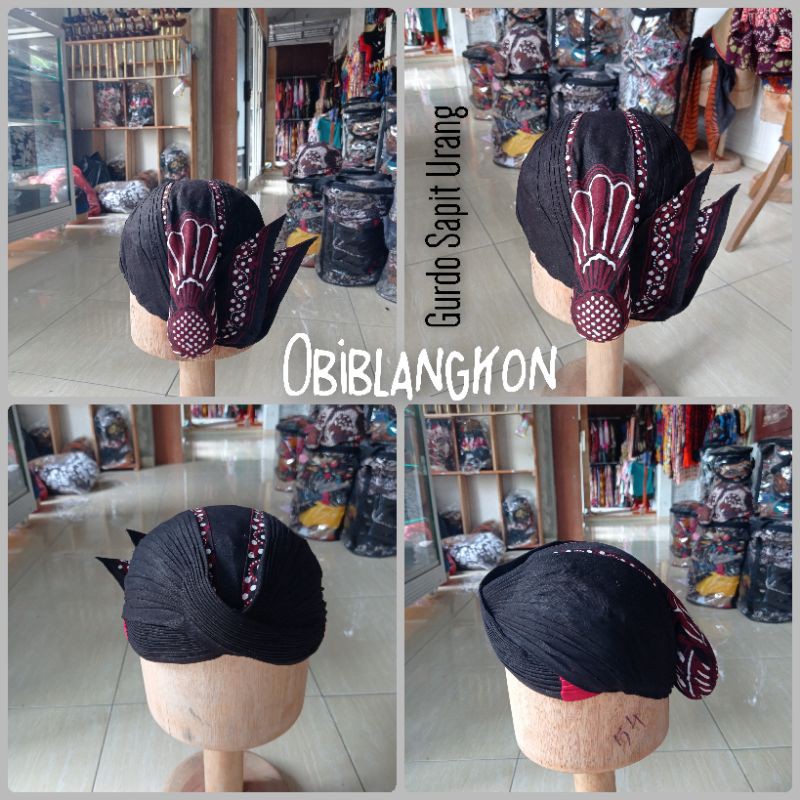 BLANGKON MODEL SAPIT URANG BAHAN GURDO KUALITAS TERBAIK