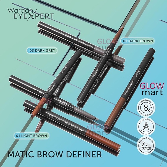WARDAH Eyexpert Matic Brow Definer | Pensil Alis Mekanik Waterproof