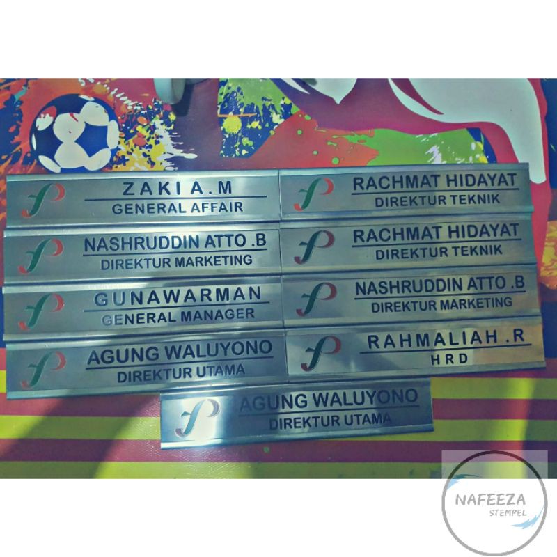 

papan nama stanlis catoum