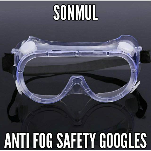 ANTI FOG SAFETY GOOGLES KACAMATA PELINDUNG ANTI VIRUS / DUST / DROPLETS MAXIMUM PROTECTION