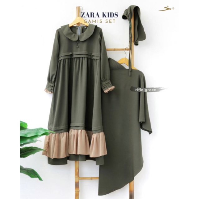 Zara Gamis Set Anak/ Gamis Set Khimar Khadijah Indonesia