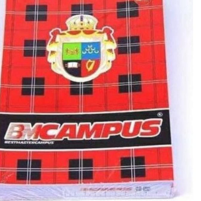 

Barang Laris PRAS_ACC BUKU TULIS BMC CAMPUS ISI 50 LEMBAR/BUKU BMC CAMPUS PER PACK 10 PCS 66R;