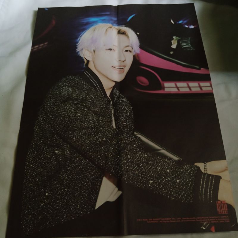 Folded poster RIDIN RENJUN NCT