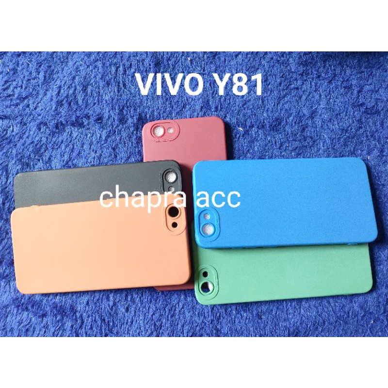 Soft case/slikon/kondom terbaru macaron pro camera/kamera type Hp Vivo y12/y15/y17/y81/y83/y71