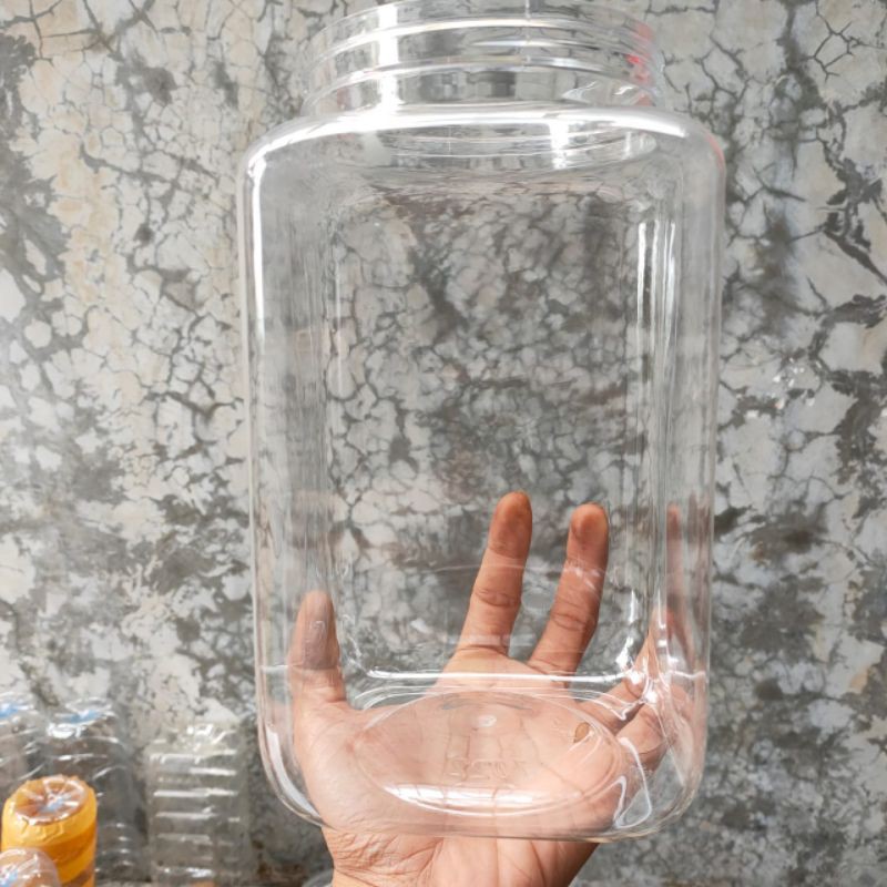 Toples tanpa tutup ikan 2liter