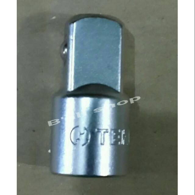 Adaptor Tekiro 3/8 F x 1/2 M (Gagang sock 3/8&quot; ke mata sock 1/2&quot;)