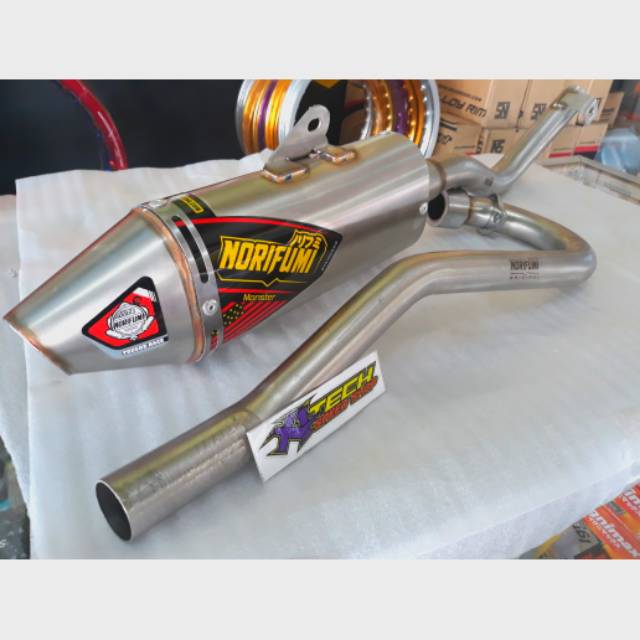 Knalpot ORIGINAL NORIFUMI MONSTER KLX150