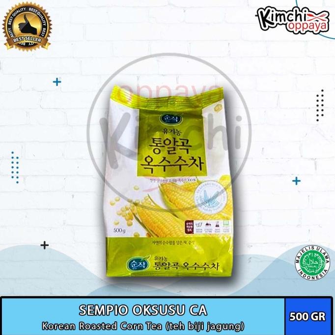 

[ COD ] Korean Roasted Corn Tea Teh Biji Jagung Korea 500g - Oksusu Ca Korea DISKON Kode 756
