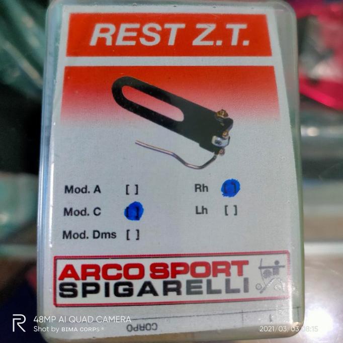 Arrow Rest Spigarelli Zt Arrowrest Spiga Barebow Magnetic Bima Archery Terlaris