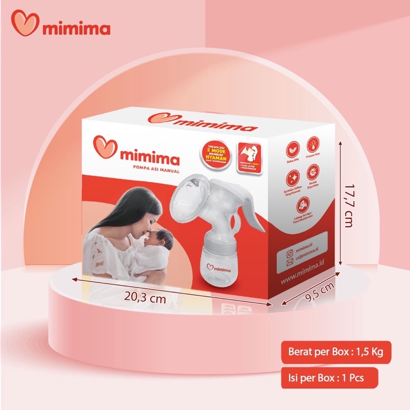 POMPA ASI / BREAST PUMP MANUAL - MIMIMA