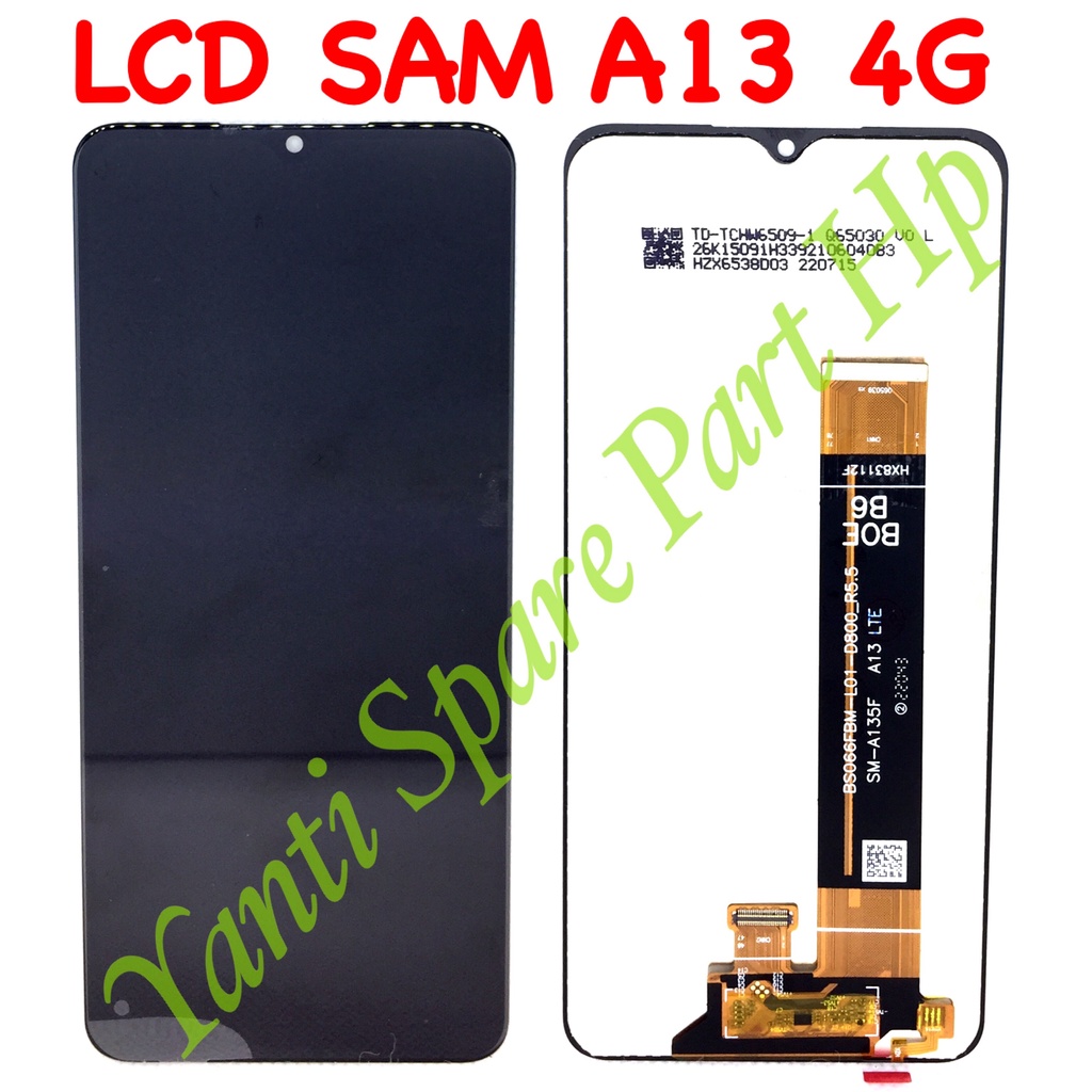 Lcd Touchscreen Samsung A13 4G A135 Original Fullset Terlaris New