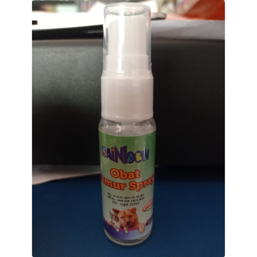 Obat Jamur kucing anjing spray 20 ml obat jamur hewan Rainbow