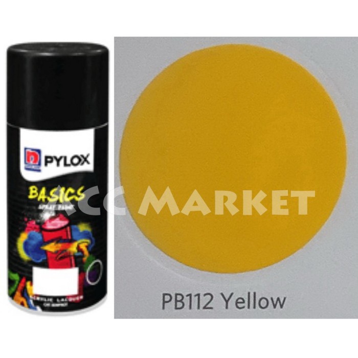 Pilox Basics Pilok Pylox Cat Kuning Yellow 112