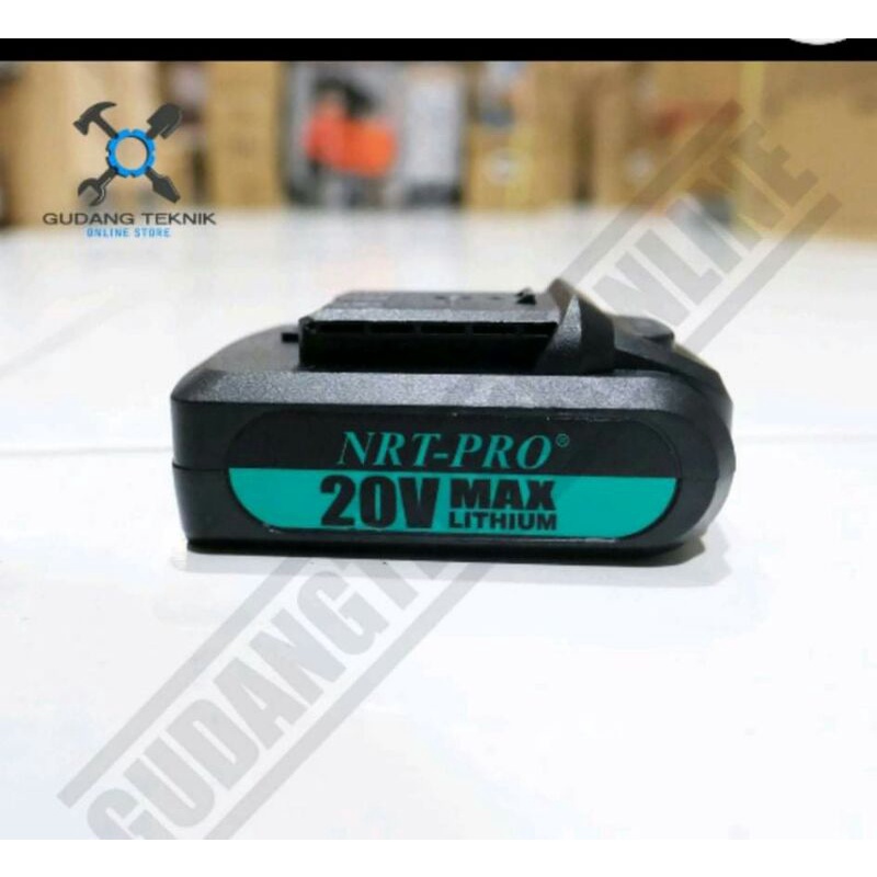 NRT-PRO Baterai 20V Max LITHIUM suitable DC-340 Cordless Drill || Murah dan berkualitas
