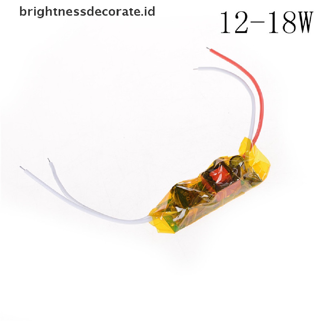 Power Supply Input Driver Led 1-36w Ac100-265V Arus Konstan Untuk Lampu